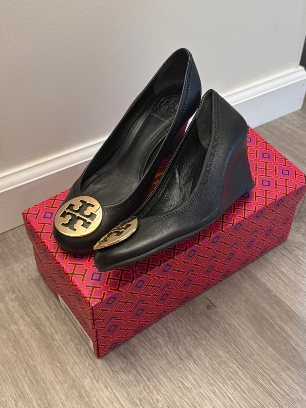 Tory Burch Wedge Pumps